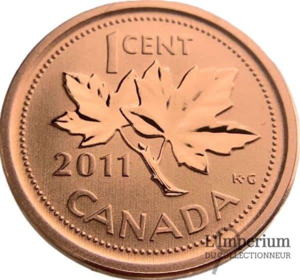 Canada – 1 Cent 2011 Magnétique – Spécimen
