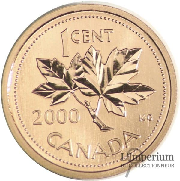 Canada - 1 Cent 2000P Magnétique - Spécimen