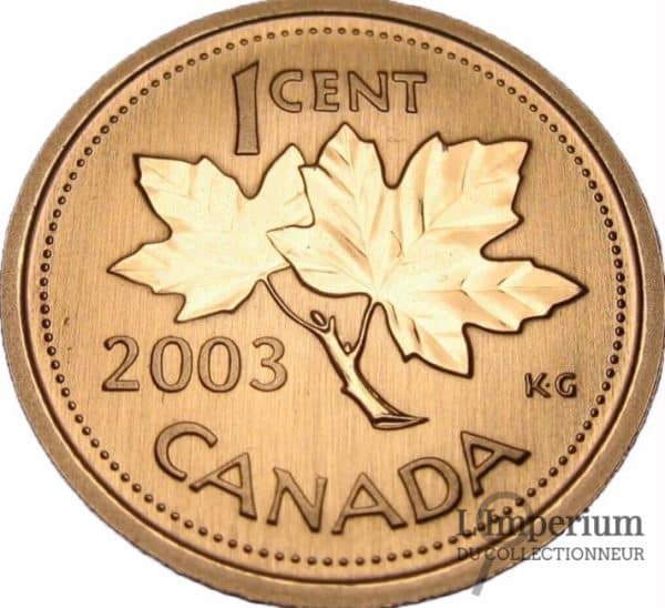 Canada - 1 Cent 2003 Magnétique - Spécimen