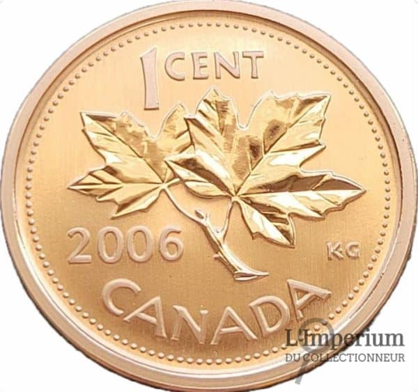 Canada - 1 Cent 2006P Magnétique - Spécimen