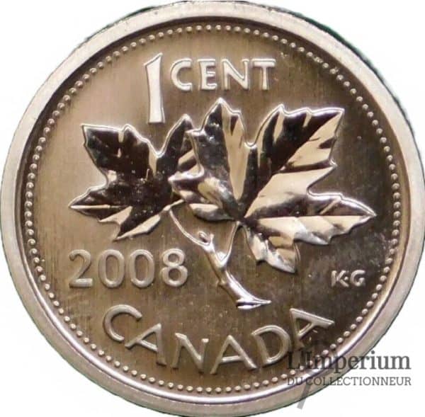 Canada – 1 Cent 2008 Magnétique – Spécimen