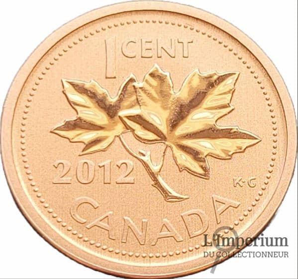 Canada – 1 Cent 2012 Magnétique – Spécimen