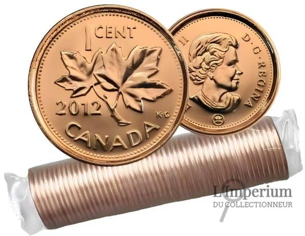 Canada - Rouleau de 1 Cent 2012