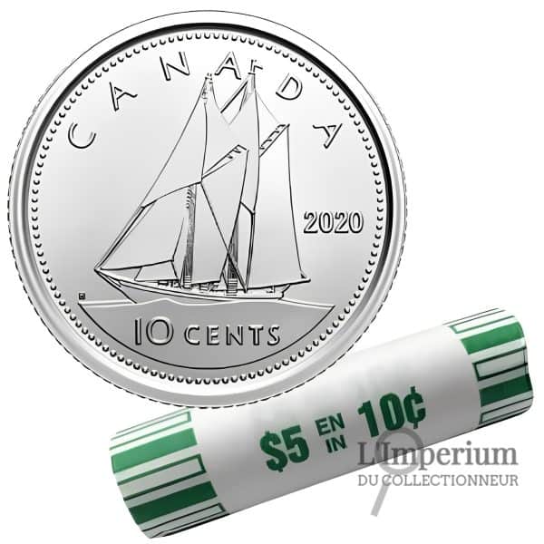 Canada - Rouleau Original 10 Cents 2020 - B.UNC
