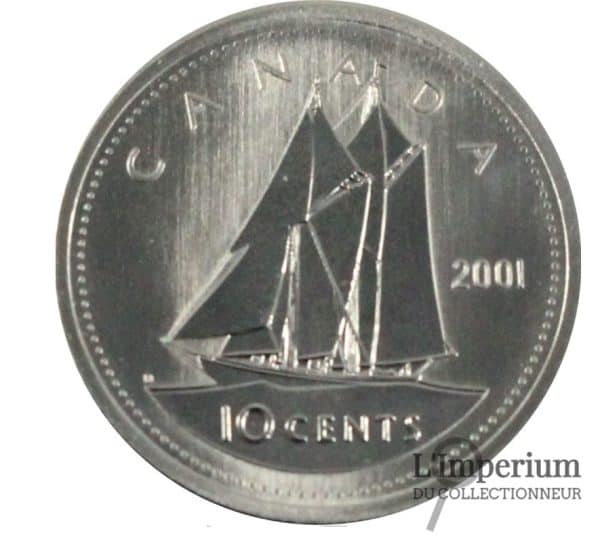 Canada - 10 Cents 2001P - Spécimen