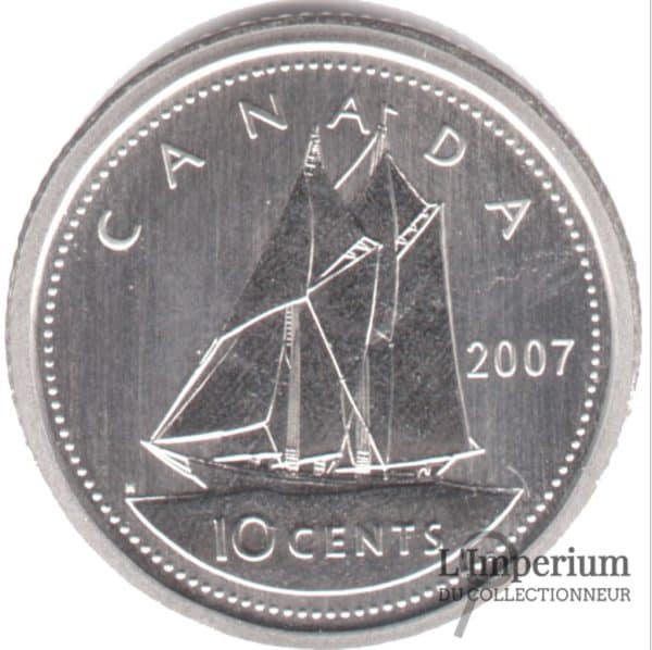 Canada - 10 Cents 2007 - Spécimen