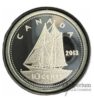 Canada - 10 Cents 2013 en Argent - Épreuve