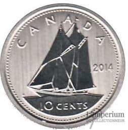 Canada - 10 Cents 2014 - Spécimen