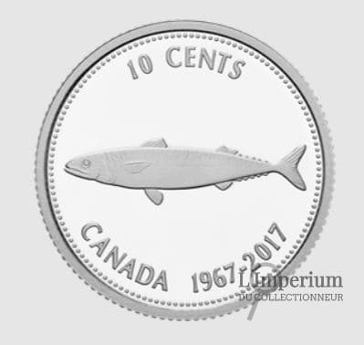 Canada - 10 cents 2017 en Argent - Épreuve