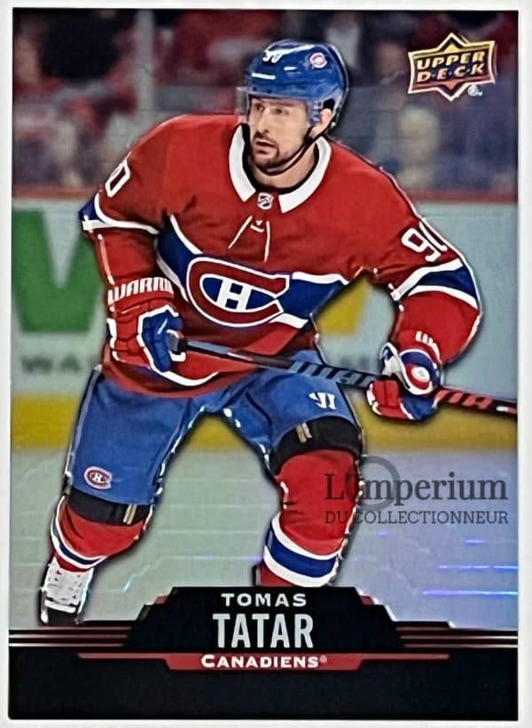 103 Tomas Tatar - Carte d'Hockey LNH 2020-2021