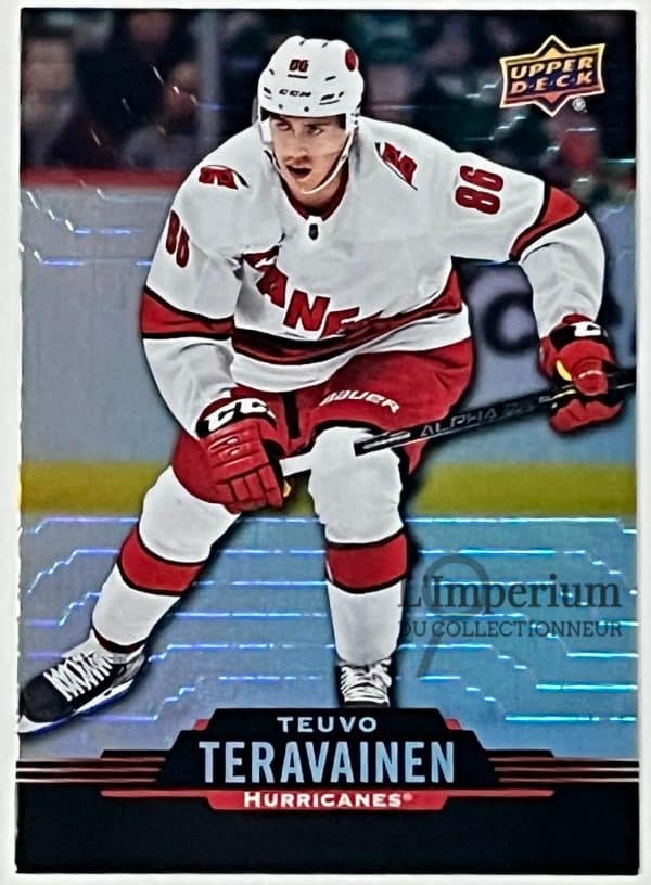 106 Teuvo Teravainen - Carte d'Hockey LNH 2020-2021