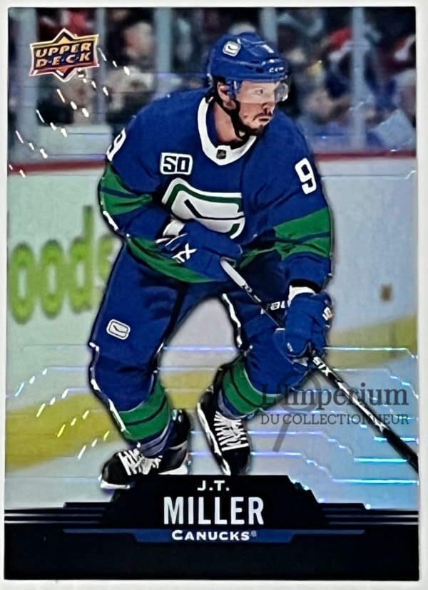 111 J.T. Miller - Carte d'Hockey LNH 2020-2021