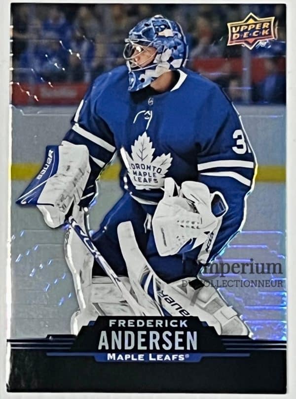 115 Frederik Andersen - Carte d'Hockey LNH 2020-2021