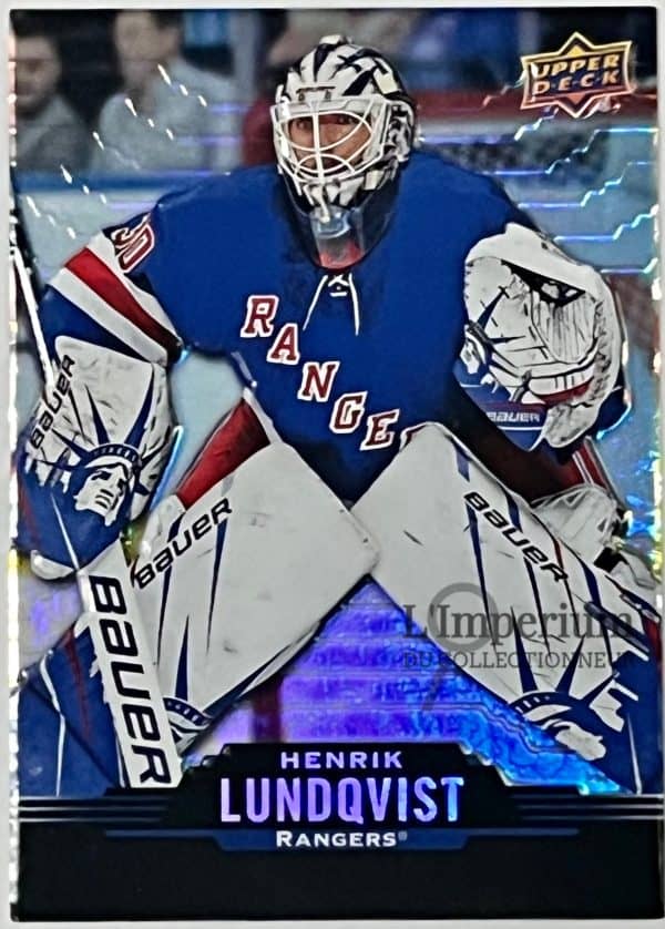 116 Henrik Lundqvist - Carte d'Hockey LNH 2020-2021