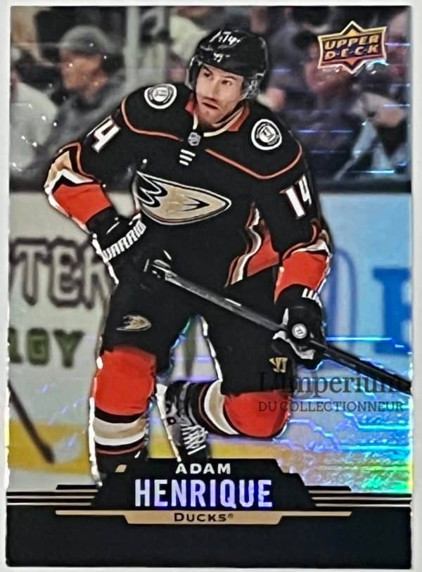 121 Adam Henrique - Carte d'Hockey LNH 2020-2021