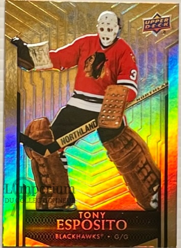 14 Tony Esposito – Carte d’Hockey Légendes 2023