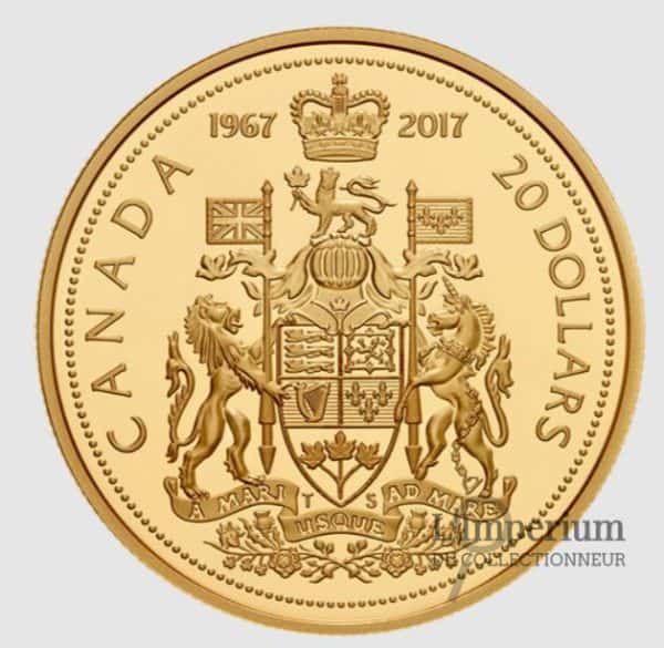 Canada - Pièce de 20 Dollars 2017 - Épreuve