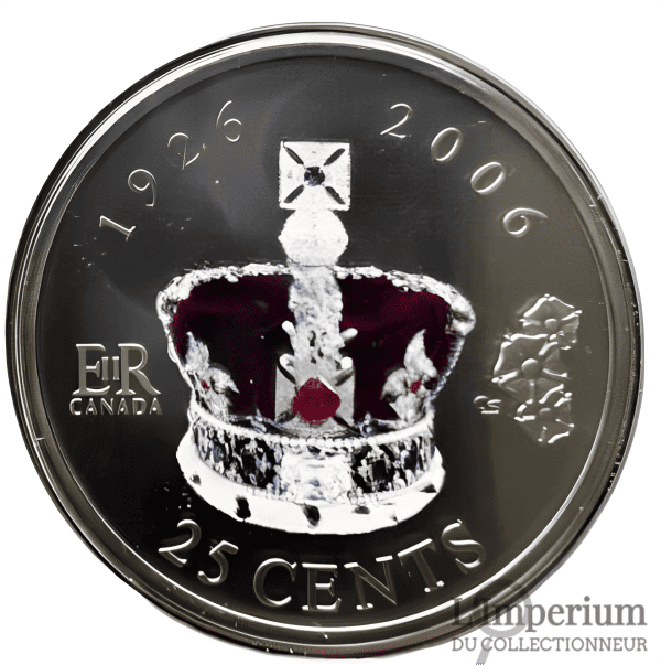 Canada - 25 cents 2006 80e anniversaire de la Reine - Ensemble