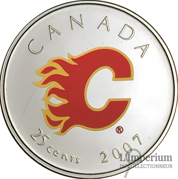 Canada - Ensemble de pièces LNH Flames de Calgary 2007