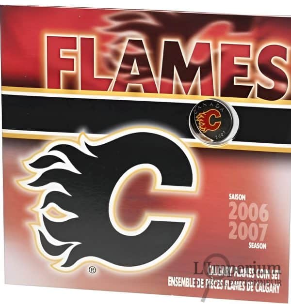 Canada - Ensemble de pièces LNH Flames de Calgary 2007