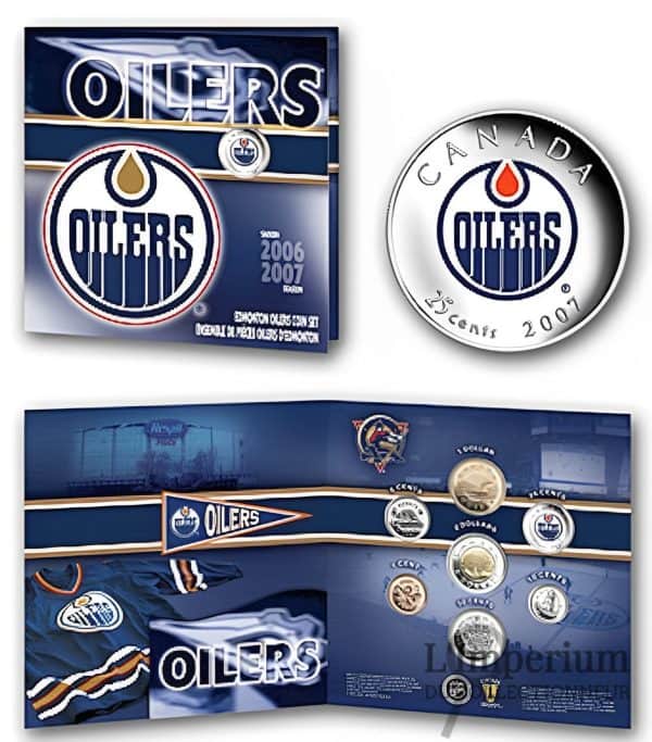 Canada - Ensemble de pièces LNH Oilers d'Edmonton 2007