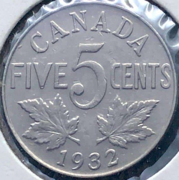 Canada - 5 Cents 1932