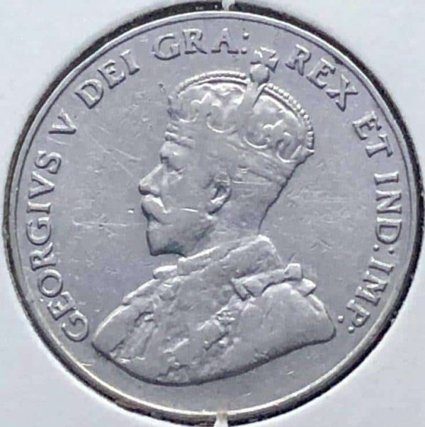 Canada - 5 Cents 1933 - Circulé