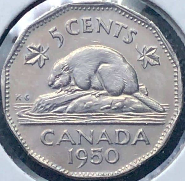 Canada - 5 Cents 1950