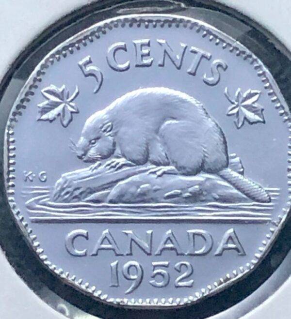 CANADA - 5 Cents 1952 - B.UNC