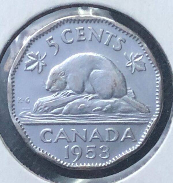 CANADA - 5 Cents 1953 - SF - UNC