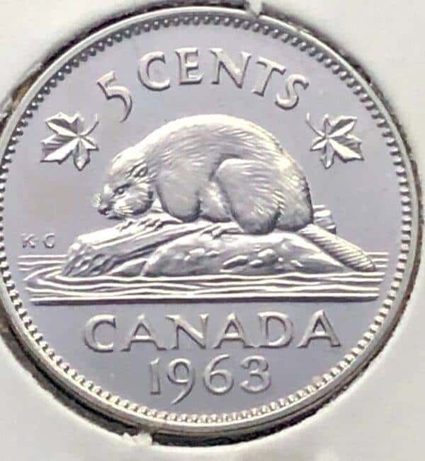 CANADA - 5 Cents 1963 - B.UNC