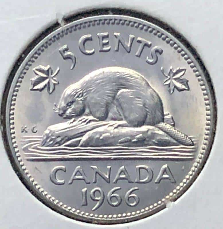 Canada - 1966 5-Cents - B.UNC L'Imperium Du Collectionneur