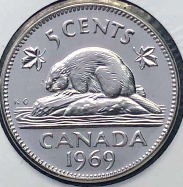CANADA - 5 Cents 1969 - B.UNC