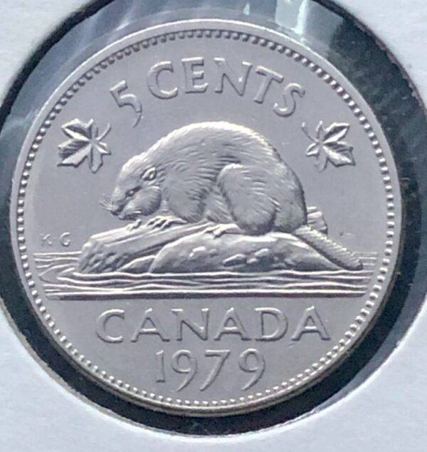 CANADA - 5 Cents 1979 - B.UNC