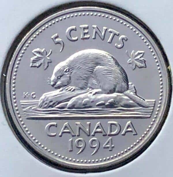 CANADA - 5 Cents 1994 - B.UNC