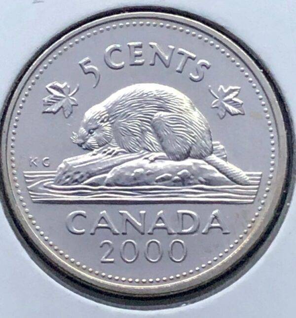 CANADA - 5 Cents 2000 - B.UNC