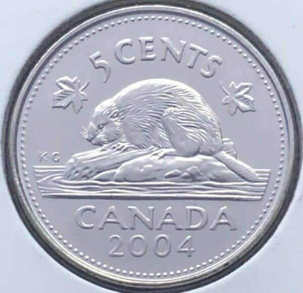 CANADA - 5 Cents 2004P - B.UNC