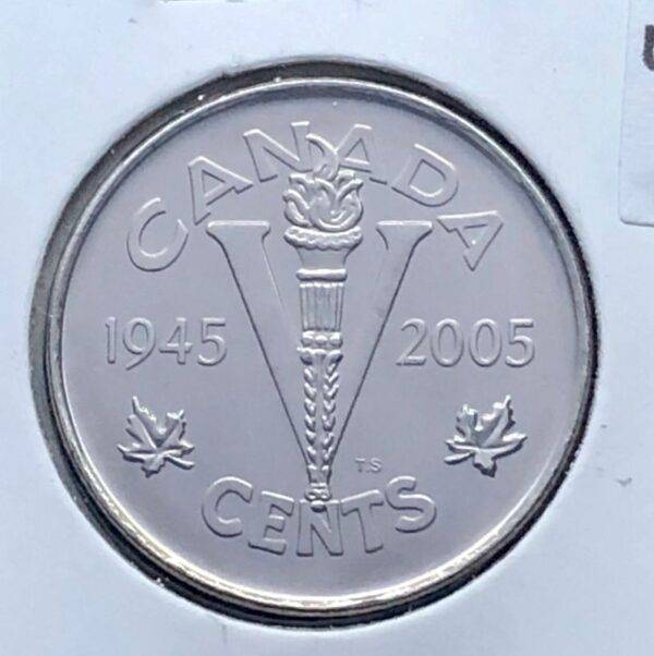 CANADA - 5 Cents 2005 - Victoire - B.UNC