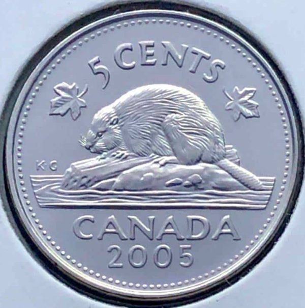 Canada - 5 Cents 2005P - B.UNC