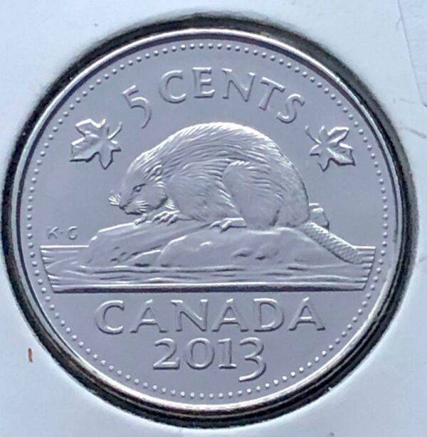 CANADA - 5 Cents 2013 - B.UNC
