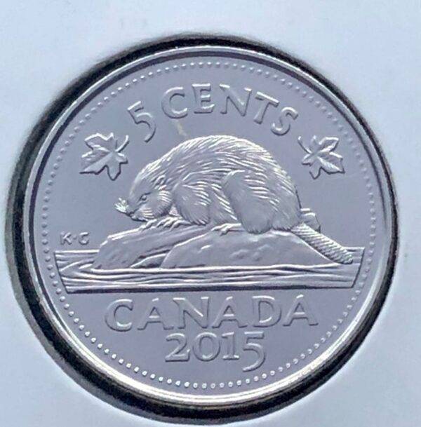 CANADA - 5 Cents 2015 - B.UNC
