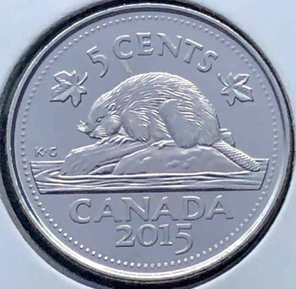 Canada - 5 Cents 2015 - B.UNC