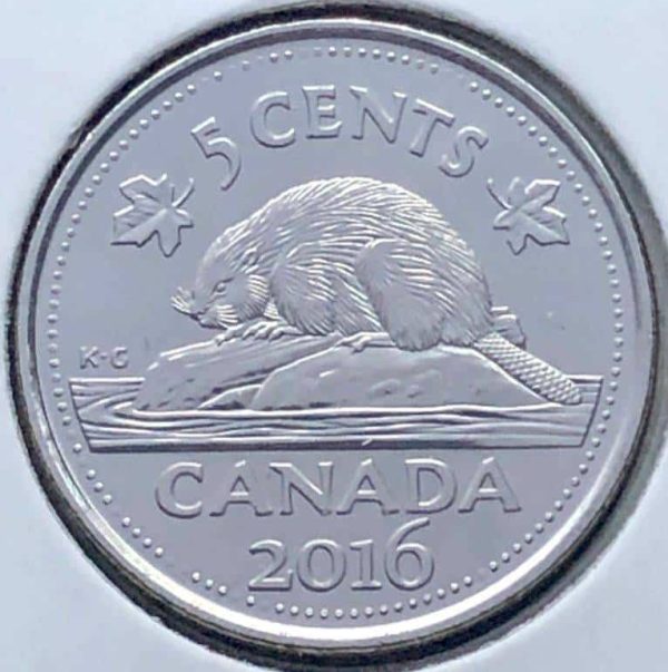 Canada - 5 Cents 2016 - B.UNC