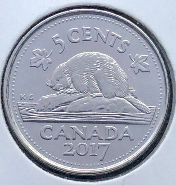 Canada - 5 Cents 2017 - B.UNC