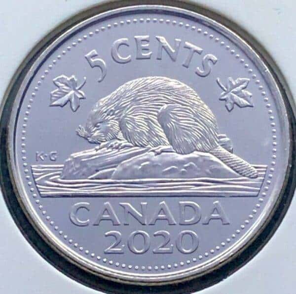 CANADA - 5 Cents 2020 - B.UNC