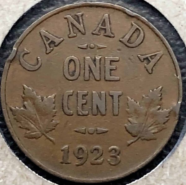 Canada - 1 Cent 1923 Keydate - VG-8