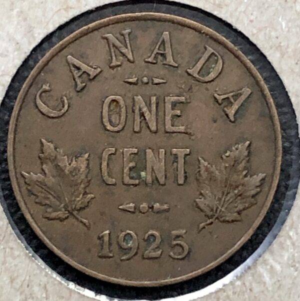 Canada - 1 Cent 1925 Keydate - VG-8