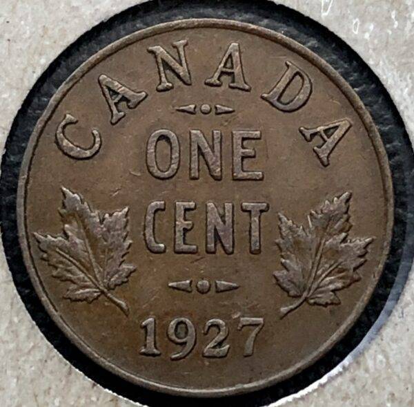 Canada - 1 Cent 1927 - Circulé