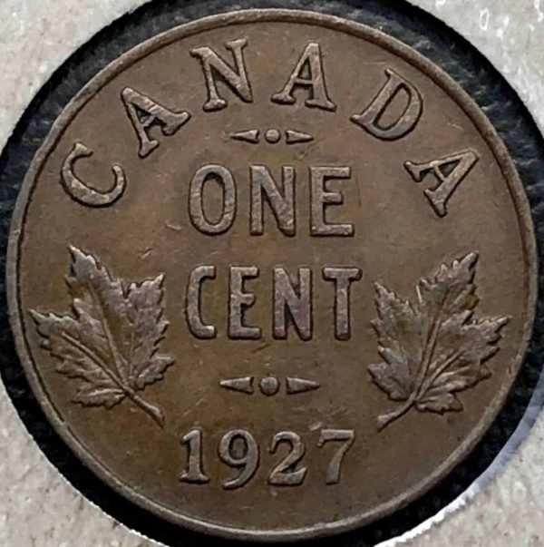 Canada - 1 Cent 1927 - Circulé
