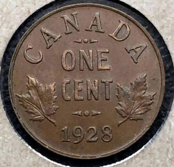 Canada - 1 Cent 1928 - Circulé